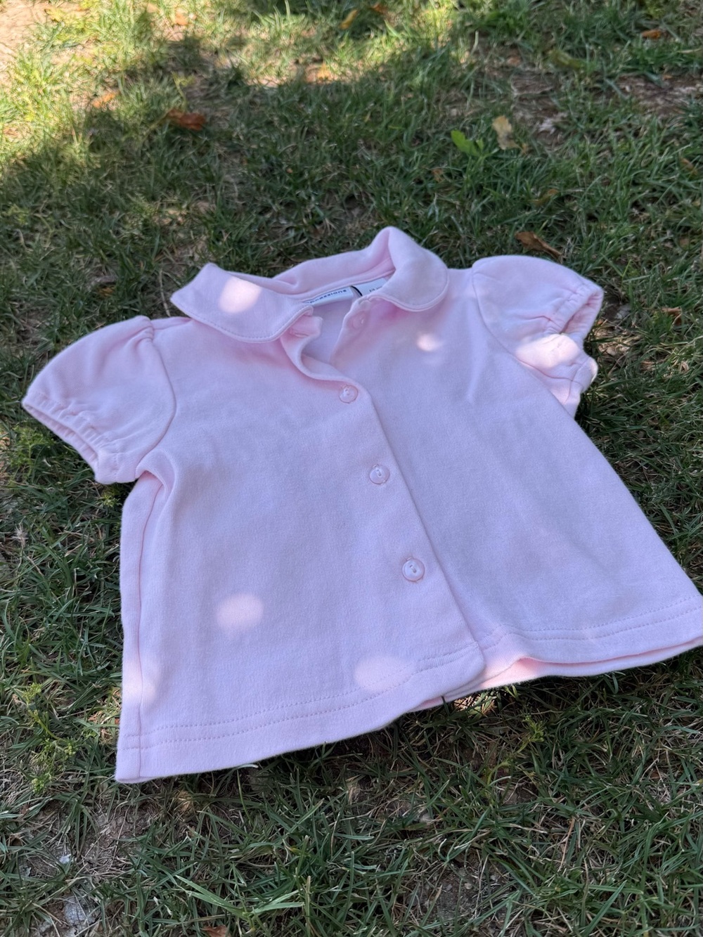 Vintage Y2K 2004 First Impressions Baby Doll Button Down Top